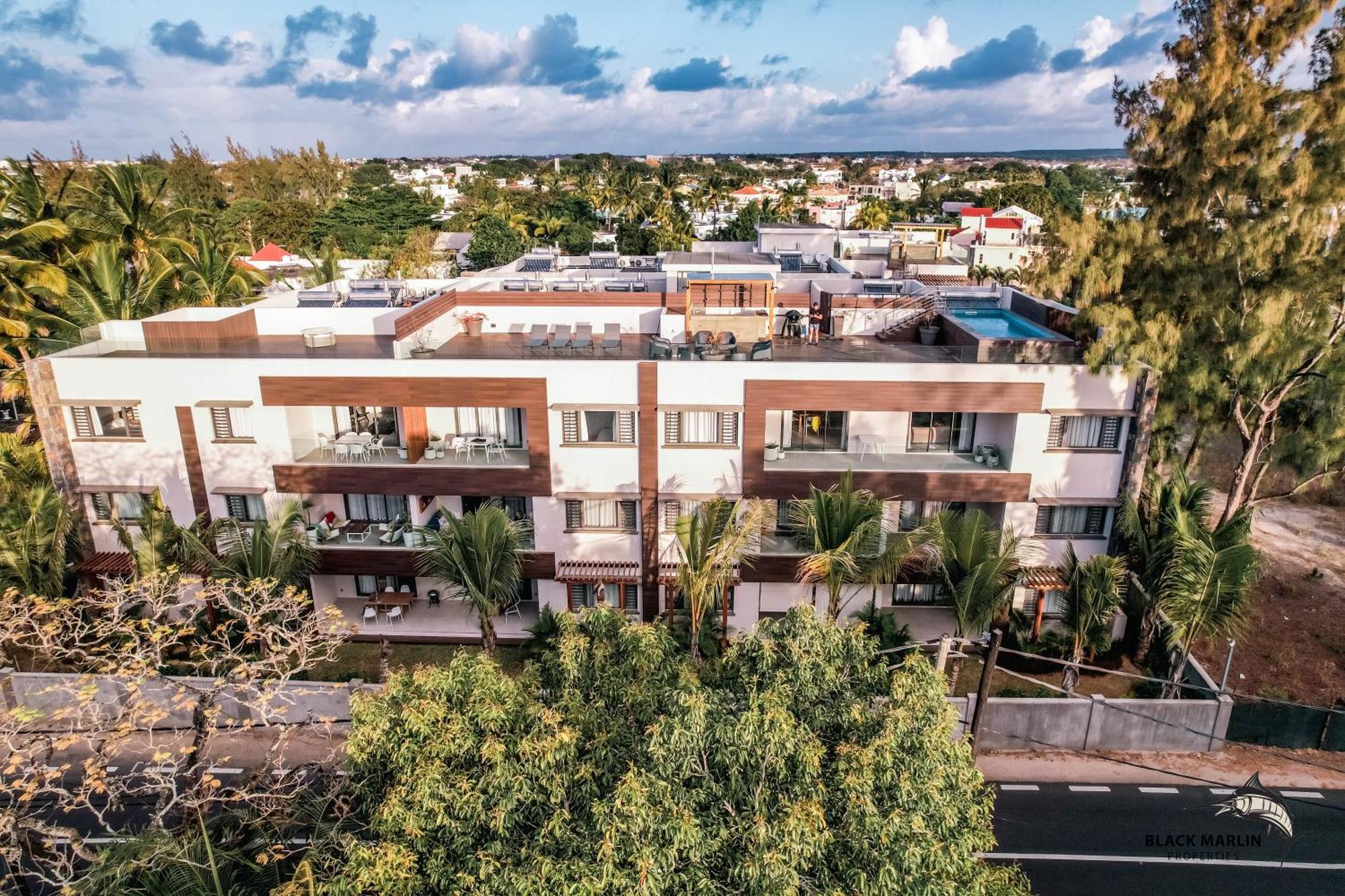 Black Marlin Apartments Pereybere Beach Exteriér fotografie